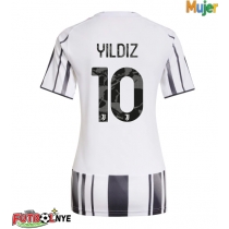Camiseta Juventus Kenan Yildiz #10 Primera Equipación para mujer 2025-26 manga corta